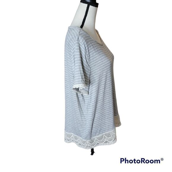 Rewind Striped Short Sleeved T-Shirt. NWT. Size XXL. - Picture 3 of 8